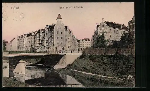 AK Erfurt, Partie an der Talbrücke