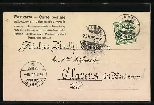 Foto-AK NPG Nr. 241 /3: Lächelnde schöne Frau im Gegenlicht