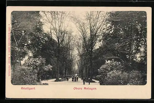 AK Stuttgart, Obere Anlagen