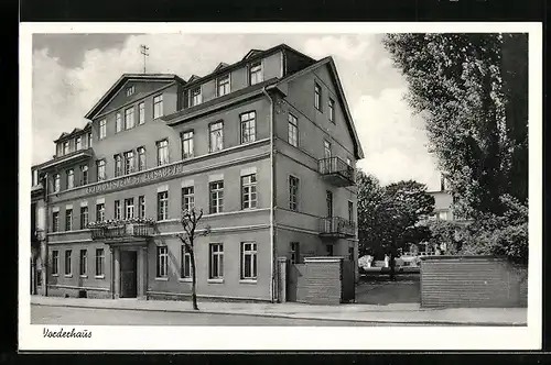 AK Bad Soden /Taunus, Erholungsheim St. Elisabeth, Vorderhaus