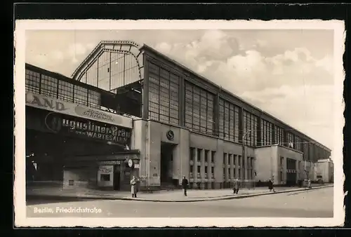 AK Berlin, Bahnhof Friedrichstrasse