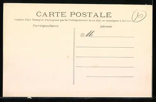 AK Champdeniers, Abside de l`Église