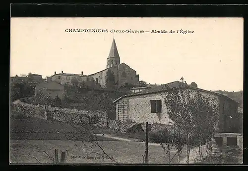 AK Champdeniers, Abside de l`Eglise