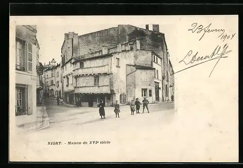 AK Niort, Maison du XVIe siecle