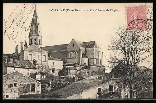 AK St-Varent, La Vue Générale de l`Eglise