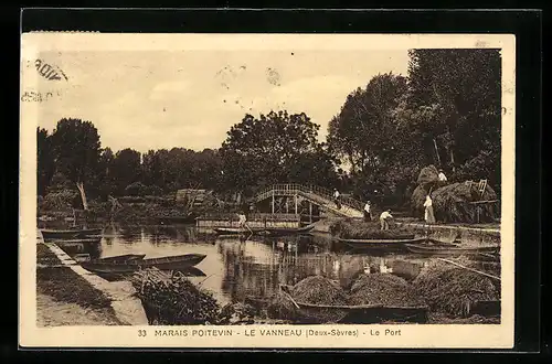 AK Le Vanneau, Marais Poitevin, Le Port