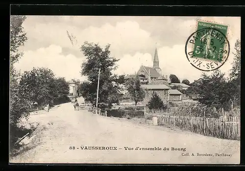 AK Vausseroux, Vue d`ensemble du Bourg