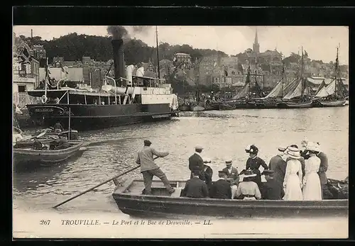 AK Trouville, Le Port et le Bac de Deauville