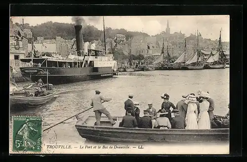 AK Trouville, Le Port et le Bac de Deauville