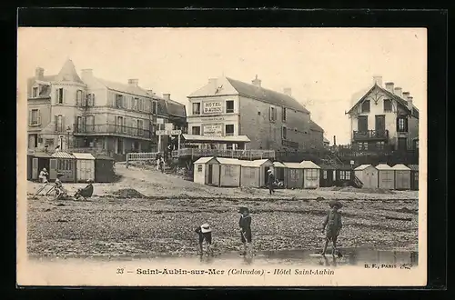 AK Saint-Aubin-sur-Mer, Hotel Saint-Aubin