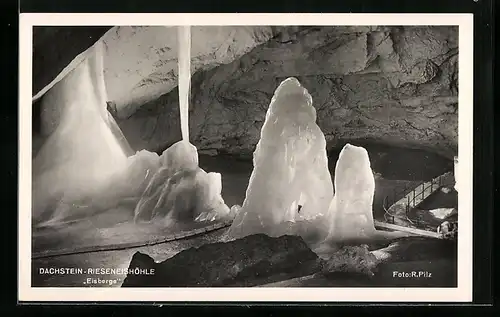 AK Dachstein-Rieseneishöhle, Eisberge