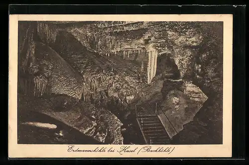 AK Erdmannshöhle bei Hasel (Bachhöhle)