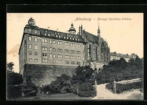 AK Altenburg, Herzogl. Residenz-Schloss