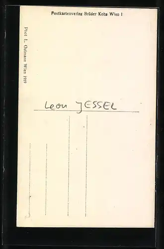 AK Schwarzwaldmädel, Spielszene Wir sind auf der Walz...