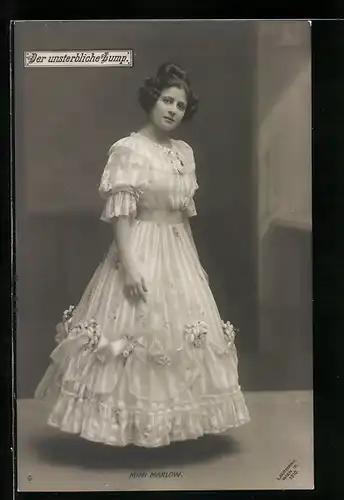 AK Sängerin Mimi Marlow in Der unsterbliche Lump, Operette