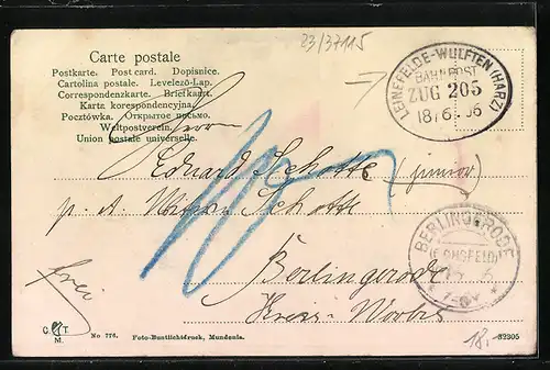 AK Duderstadt, Blick zum Westertor