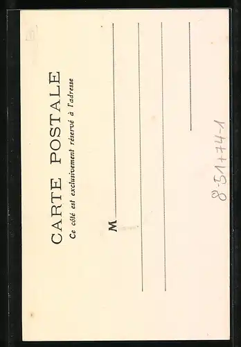 AK Types de la Rue, Le Marchand d`allumettes de contrabande - Rien de la Régie, Schmuggler