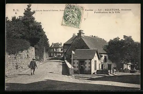 AK Egletons, Anciennes Fortifications de la Ville