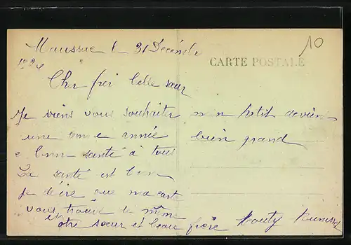 AK Maussac, Place de l`église