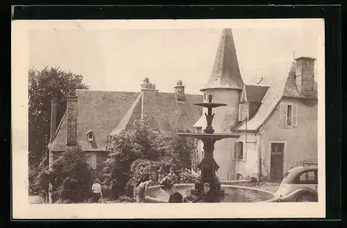 AK Meymac, Fontaine Monumentale du champ de Foire