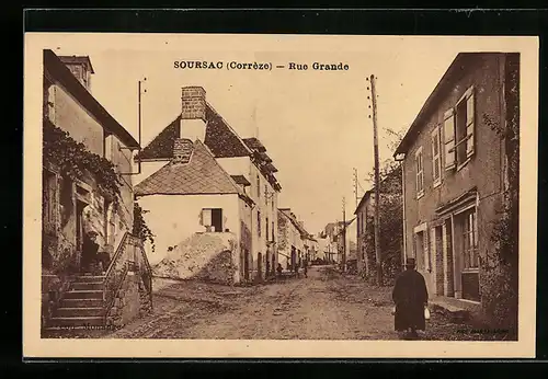 AK Soursac, Rue Grande