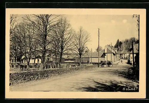AK Neuvic, Champ de Foire et quartier de la Gare