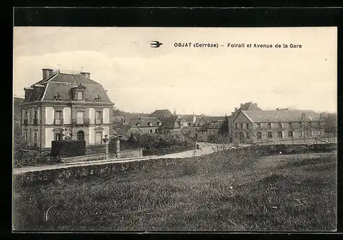 AK Objat, Foirail et Avenue de la Gare