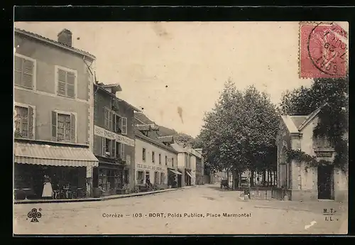 AK Bort, Poids publics place Marmontel