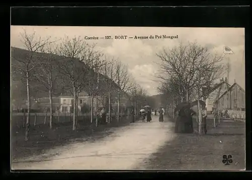 AK Bort, Avenue du Pré Mongeal