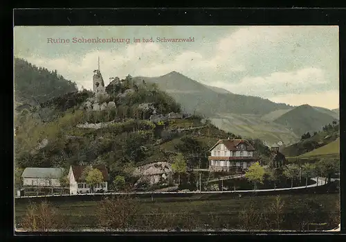 AK Schenkenzell /Schwarzwald, Ruine Schenkenburg