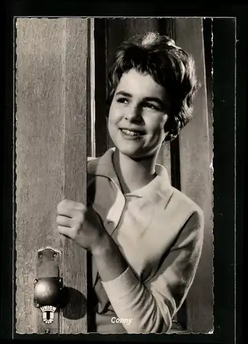 AK Sängerin Conny Froboess in dem Film Hula-Hopp, Conny