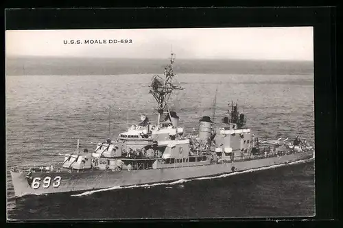 AK Kriegsschiff USS Moale DD-693