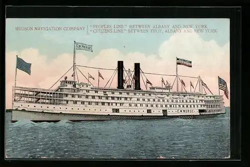 AK Steamer C.W. Morse, Hudson Navigation Company