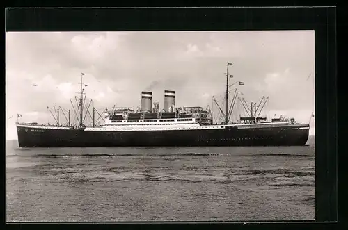 AK Passagierschiff Hamburg der Hamburg-Amerika Linie