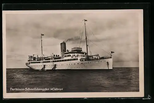 AK Turbinen-Schnelldampfer Cobra