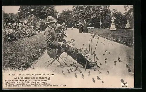 AK Paris, Le plus dox de bonheurs, LE Charmeur d`Oiseaux