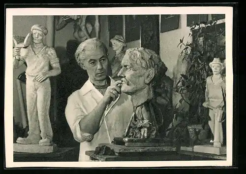 AK Harzer Holzschnitzer und Bildhauer