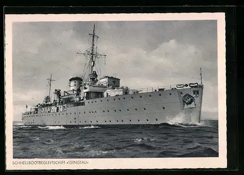 AK Schnellbootbegleitschiff Tsingtau, Kriegsmarine