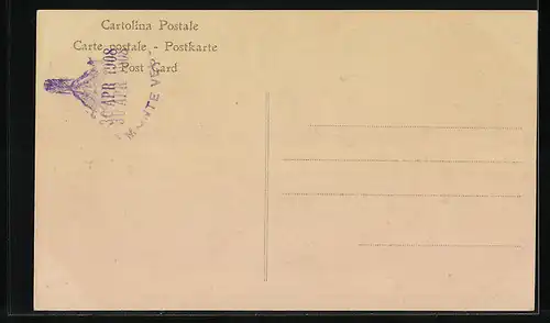 AK Eruzione del Vesuvio Aprile 1906, Pino abbattuto dalla lava