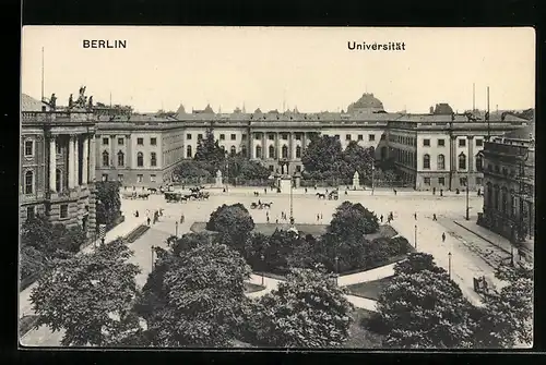 AK Berlin, Universität Unter den Linden