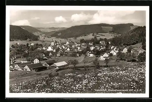 AK Lenzkirch /Hochschwarzwald, Teilansicht