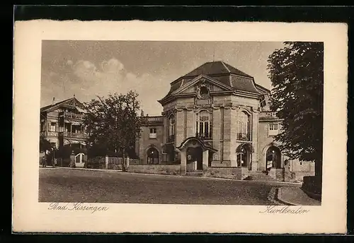 AK Bad Kissingen, 36. Kongress der Deutschen Gesellschaft für innere Medizin 1924, Kurtheater