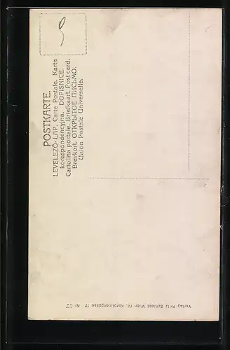 AK Ein Walzertraum, Mizzi Zwerenz und Therese Löwe