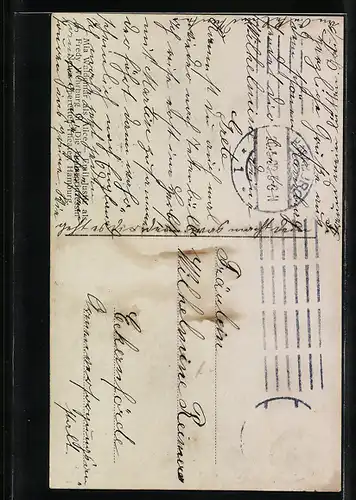 AK Operette Die Dollarprinzessin, Will dich nun lieben treu und heiss, wie nur mein Herz zu lieben weiss...