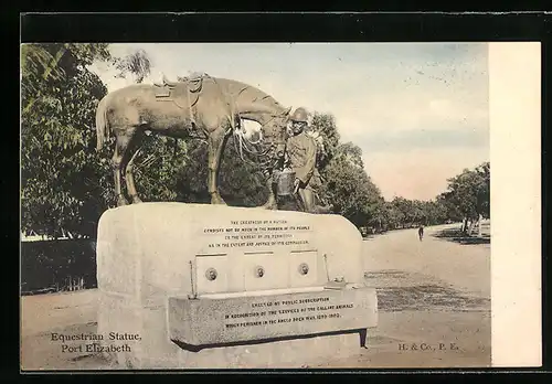AK Port Elizabeth, Equestrian Statue