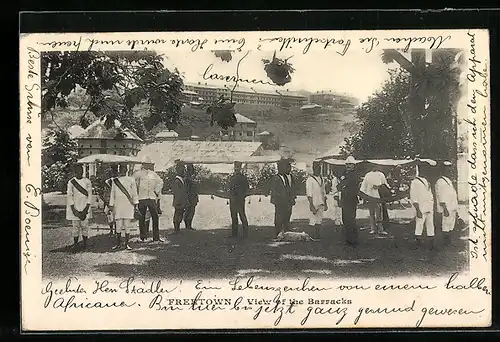 AK Freetown, View of the Barracks