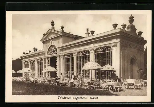 AK Tóváros, Tovarosi angolkerti kioszk