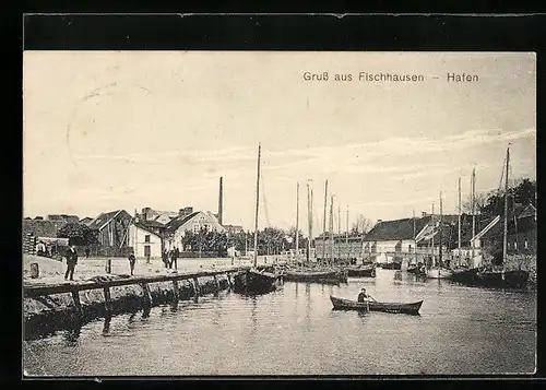 AK Fischhausen, Partie aus dem Hafen
