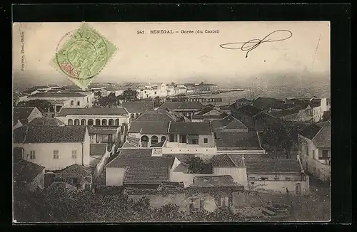 AK Gorée, Du Castel, Panorama