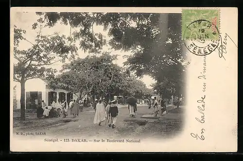 AK Dakar, Sur le Boulevard National